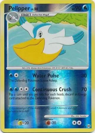 Arceus Set Pelipper #24/99 reverse holo